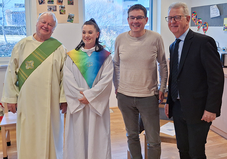 Helmuth, Juliane, Manfred und Max